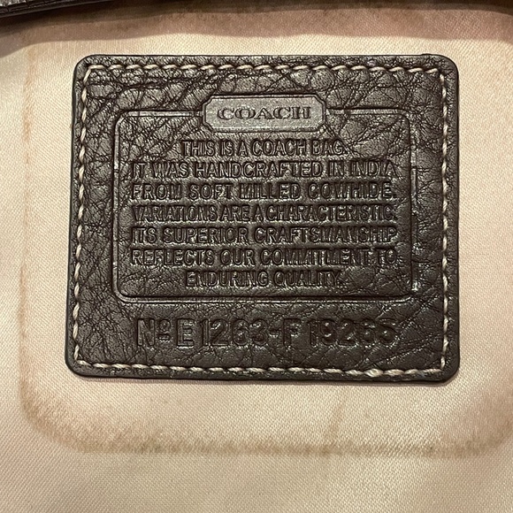 Coach Penelope Soft Milled Cowhide Leather Crossbody #F19265 - Picture 7 of 8